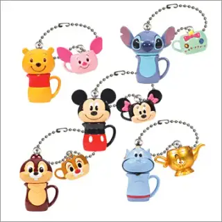 ディズニーキャラクター なかよしティータイムマスコットの画像