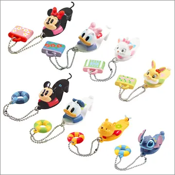 P-キャラポット ディズニーキャラクター サンダルマスコット(画像)