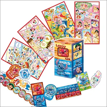 ディズニーキャラクター ステッカーコレクション8(画像)
