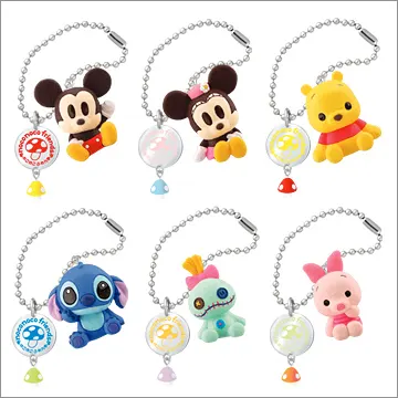 ディズニーキャラクター のこのこふれんずフィギュアマスコット(画像)