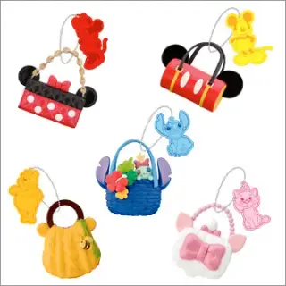 ディズニーキャラクター キャラミニバッグマスコットの画像