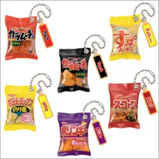 湖池屋 シャカシャカキーホルダー5の画像