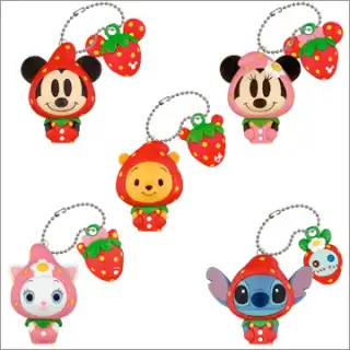 ディズニーキャラクター ストロベリーマスコットの画像