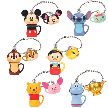 ディズニー ティータイムペアマスコット(画像)