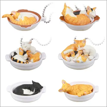ねこ鍋 ぽかぽかマスコット(画像)