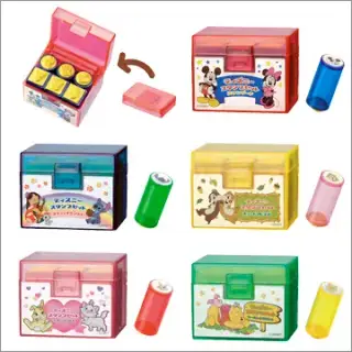 ディズニーキャラクター スタンプセットの画像