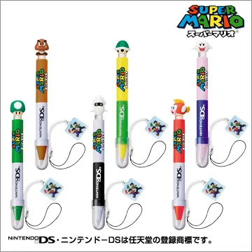 DSキャラタッチペン スーパーマリオver.(画像)