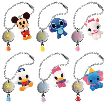 ディズニーキャラクター のこのこふれんず フィギュアマスコット2(画像)