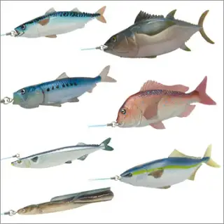 原色海水魚ストラップの画像