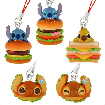 リロ&スティッチ ハンバーガーマスコット(画像)