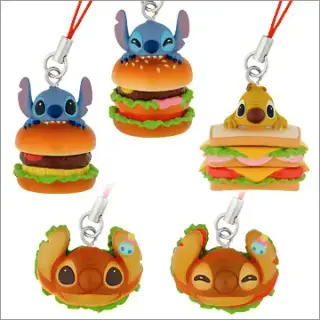 リロ＆スティッチ ハンバーガーマスコットの画像