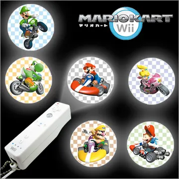 マリオカート Wiiリモコンプロジェクター(画像)