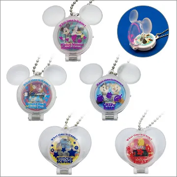 ディズニーキャラクター マスコットウォッチ(画像)