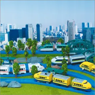 カプセルプラレール ファステック360S＆新幹線 検測車両編の画像