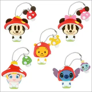 ディズニーキャラクター きのこコスチュームマスコットの画像