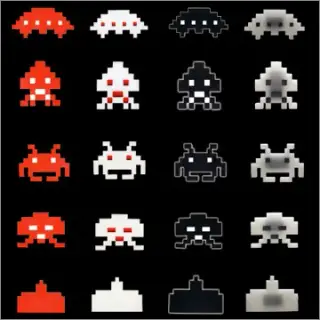 ちょいマグ！スペースインベーダー マグネットコレクションの画像