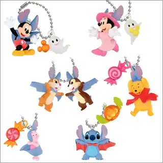 ディズニーキャラクター ハロウィンフィギュアマスコットの画像