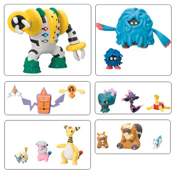 立体ポケモン図鑑DP10(画像)