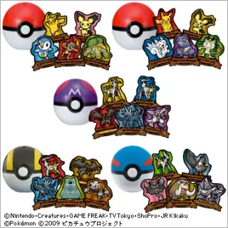 ポケモンシール バトルピースコレクション MOVIE 12th Ver.の画像