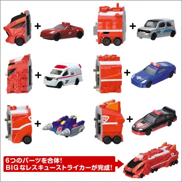 トミカヒーロー レスキューファイアー カプセルレスキュービークル(画像)
