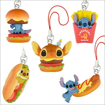 リロ&スティッチ ハンバーガーマスコット デラックス(画像)