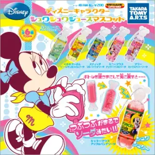 ディズニーキャラクター シュワシュワジュースマスコットの画像