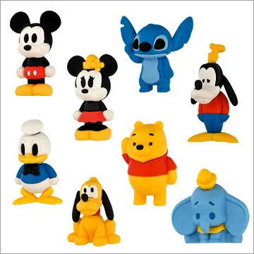 ディズニーキャラクター キャラけし(画像)
