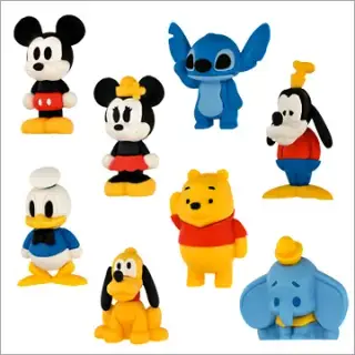 ディズニーキャラクター キャラけしの画像