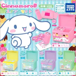 シナモンロール スタンプセットの画像
