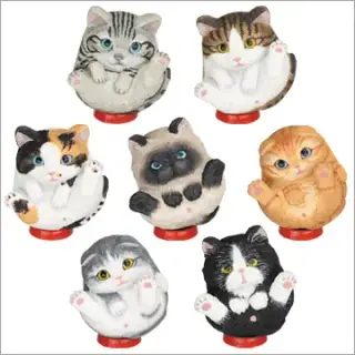 まんまるどうぶつ まんまるねこの画像