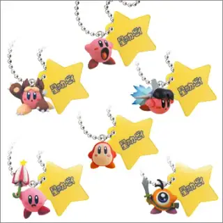 星のカービィ マスコットキーチェーン3の画像