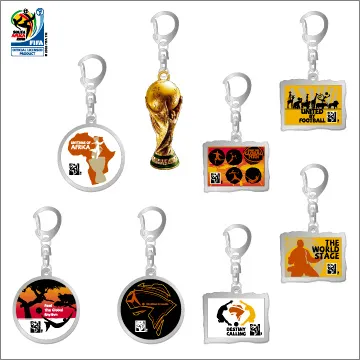 2010 FIFA WORLDCUP™ メタルキーホルダー 〜AFRICA CALLING〜(画像)