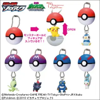 ポケモン モンスターボール オープンマスコットの画像