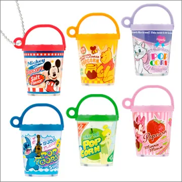 ディズニーキャラクター シャカシャカポップコーンマスコット(画像)