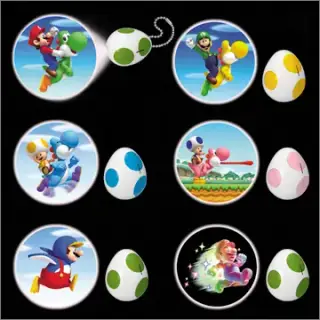 New スーパーマリオブラザーズ Wii ヨッシーのたまごプロジェクターライトの画像