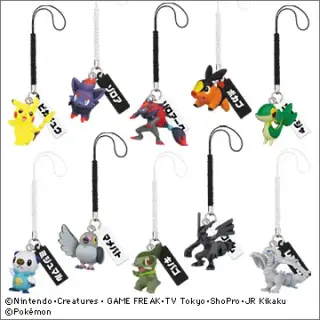 ポケモン根付マスコット BW（ベストウイッシュ）の画像
