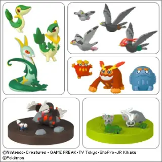 立体ポケモン図鑑BW（ベストウイッシュ）01の画像