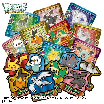 ポケモンステッカー バトルピースコレクション(画像)