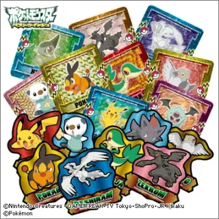 ポケモンステッカー バトルピースコレクションの画像