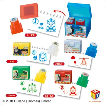 きかんしゃトーマス スタンプセット(画像)