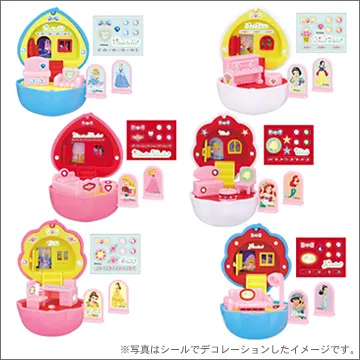 ディズニープリンセス お姫さまのかわいいおへや(画像)