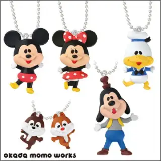 ディズニーキャラクター ラフスケッチにこにこマスコットの画像
