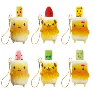 はいりたまえ！ちくわくん でるぞストラップの画像