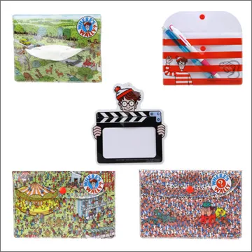 “Where's Wally?” グッズコレクション(画像)