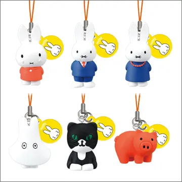 miffy マスコットストラップ2(画像)