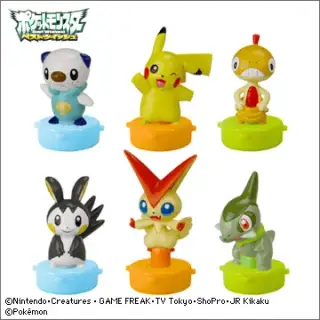 ポケモン マスコットスタンプBW2の画像
