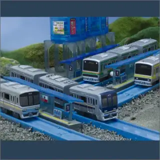 カプセルプラレール 西も東も！通勤・近郊列車編の画像