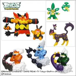 立体ポケモン図鑑BW3の画像