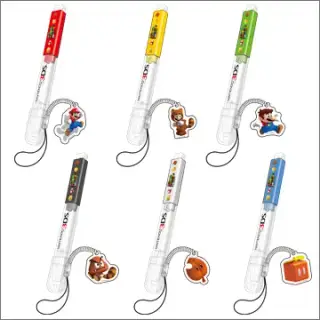 キャラタッチペン for NINTENDO 3DS スーパーマリオ3DランドVer.の画像