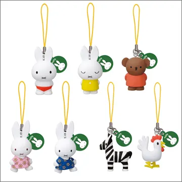 miffy ストラップ3(画像)